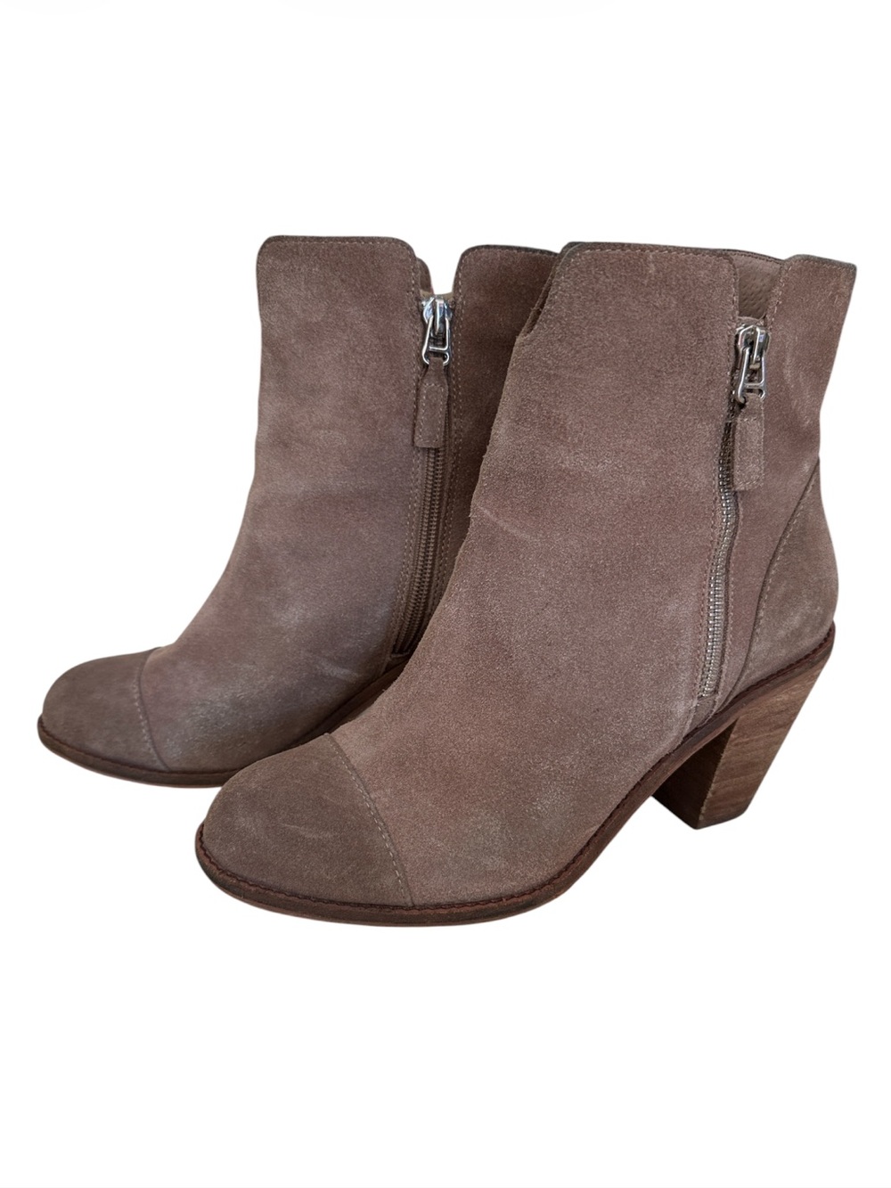 SoftWalk suede booties